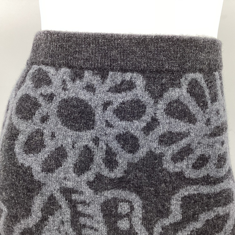 *** marimekko UNIQLO Grey Knit Wool Skirt *** NWT *** XS - Picture 3 of 6